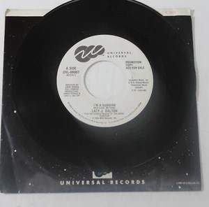 LACY J. DALTON I'm A Survivor 45 RPM Promo - 1989 Universal Records - gebraucht - Bild 1 von 2