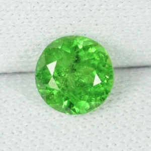 1.12 ct TOP LUSTER TSAVORITE GREEN / NATURAL GROSSULAR MALI GARNET See Vdo SKC - Picture 1 of 3