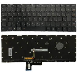 Clavier HUNGARY Original Lenovo Yoga 2 13 Series 3 14 AZERTY LED BACKLIT - Afbeelding 1 van 3