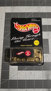 Hot Wheels Hiway Hauler 1/8000 Edizione Limitata Corsa Attraverso Anni Mattel Gold - Foto 1 di 7