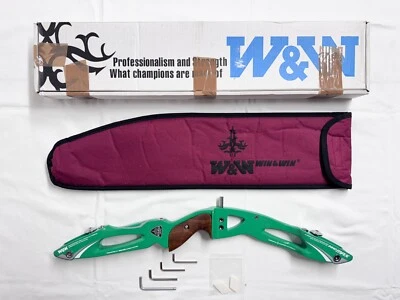 Win & Win Inno Max Archery Recurve Riser - 25" - Right Handed - Green - ILF - Image 1 of 4