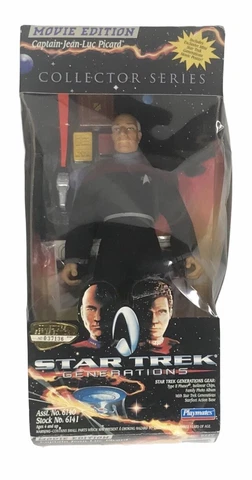 Star Trek Generations Movie Ed. Captain Jean-Luc Picard 9 Inch Figure 1994 Cover