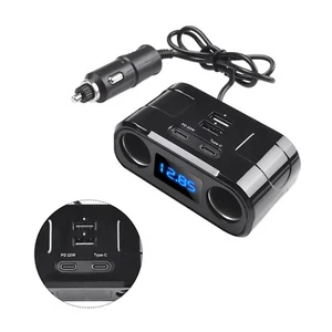 Multi functional 60W PD Quick Charge Car Charger Adapter for QC3 0 Devices - Picture 1 of 24