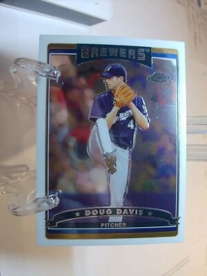 2006 Topps Chrome Baseball Card  #159 Doug Davis  (90258) - Image 1 of 2