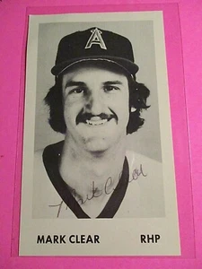 Mark Clear California Angels Signed AUTOGRAPH AUTO Photograph - Picture 1 of 1