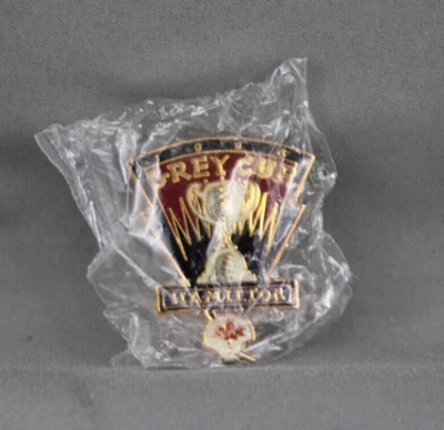CFL PIn (VTG) - 1996 Grey Cup Logo Hamilton - Stamped Pin  - Image 1 of 3