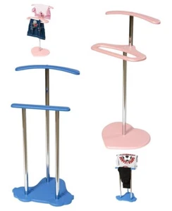 Kinder Garderobe Kleiderständer Dressboy Stummer Diener rosa blau Herz / Auto - Bild 1 von 11