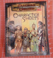 D&D Character Sheets 3.Edition Dungeons & Dragons Softcover