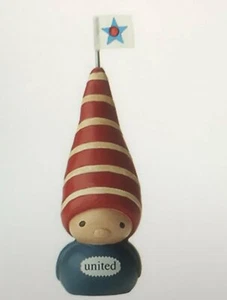 Bea’s Wees Item 4044143 Enesco UNITED Mini Figurine Gift Proud American - Picture 1 of 2