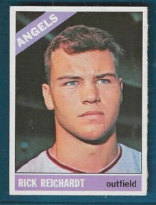 1966 Topps Baseball California Angels Rick Reichardt #321 EX-EX+ - Picture 1 of 2