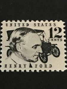 Scott 1286A- Henry Ford, Prominent Americans Series- MNH 12c 1968 mint - Picture 1 of 1