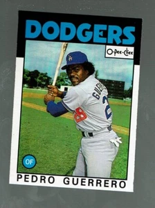 1986. OPC. Pedro Guerrero #145 NM - Picture 1 of 2