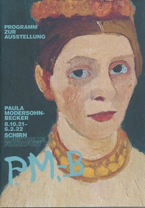 Programa de exposiciones Paula Modersohn-Becker Schirn Kunsthalle Ffm 2021 - Imagen 1 de 2