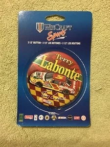 1996 TERRY LABONTE #5 Kellogg’s Wincraft 3 1/2 Inch Button Pin NEW / Unused - Picture 1 of 2
