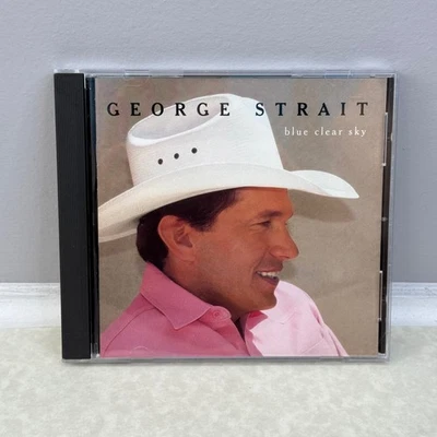 George Strait: Blue Clear Sky (CD Album 1996 MCA Records) Country Music Foto 1 de 4
