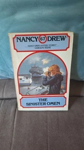 Sinister Omen by Carolyn Keene (1982 Trade Paperback) A Nancy Drew Mystery Story - Picture 1 of 4