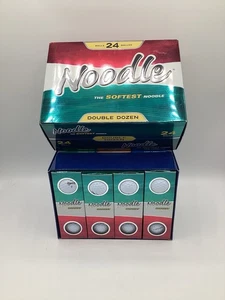Palline da golf Noodle Softest Super Distance confezione da 24 NUOVE SCATOLA APERTA - Foto 1 di 3