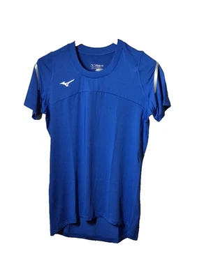 Camisa de Voleibol Mizuno Mujer Grande Azul Real Drylite Manga Corta NUEVA Foto 1 de 4