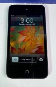 Apple iPod Touch 4ta Generación 8 GB Modelo A1367 - Probado Desbloqueado 222 Canciones - Imagen 1 de 10