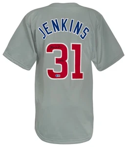 Fergie Jenkins (CUBS) Signed Grey Custom Basball Jersey w/HOF'91- (BECKETT COA) - Picture 1 of 3