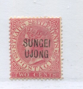Malaya overprinted Sungei Ujong QV 1885 2 cents mint o.g. hinged - Picture 1 of 1