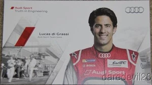 Lucas Di Grassi Audi Sport R18 E-tron Quattro P1 Sebring WEC ALMS Hero Card 2013 - Bild 1 von 1