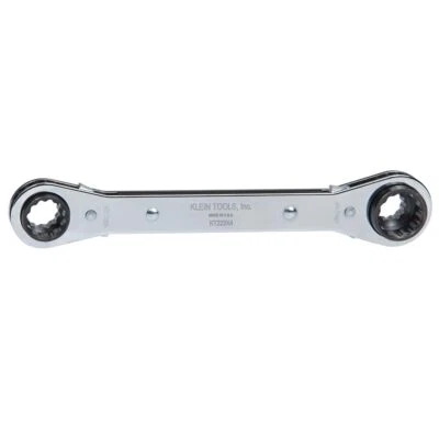 	Klein Tools KT223X4 Linemans Ratcheting 4-in-1 Box Wrench	 - Image 1 of 4