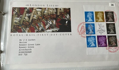 GB Definitive Stamps Booklet Pane Cover. Part Of Large Lot. Fine Condition. - Image 1 of 3