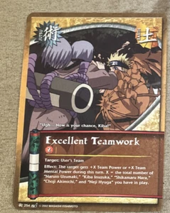 Naruto Collectible Card Game Excellent Teamwork #254 - Picture 1 of 2
