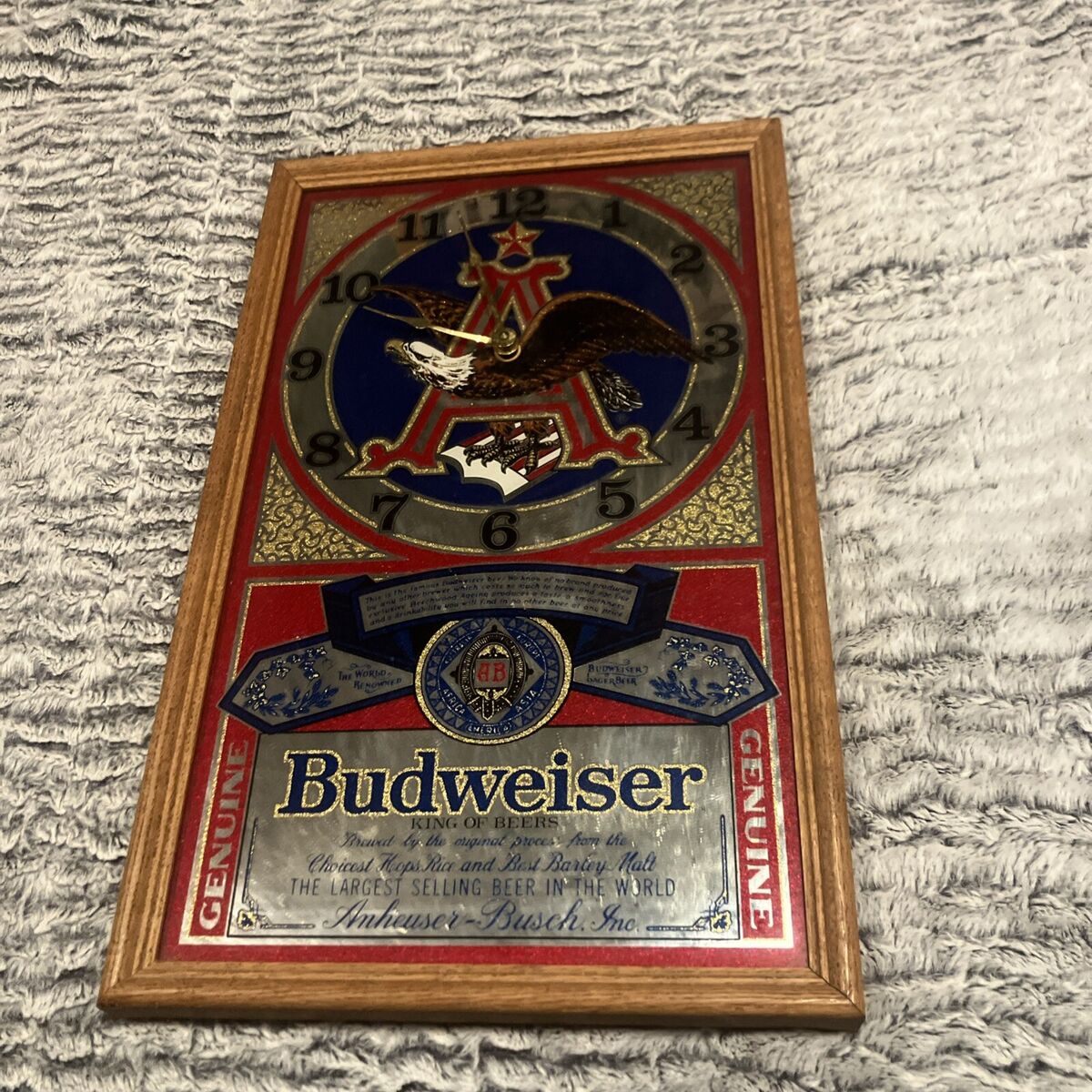 Anheuser Busch Mirror In Collectible Breweriana Mirrors for Anheuser Busch Mirror In Collectible Breweriana Mirrors for