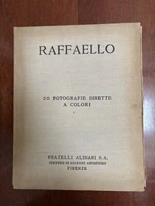 FRATELLI ALINARI RAFAELLO MADONNE E RITRATTI - 20 FOTOGRAFIE DIRETTE ENG/ITAL/FR - Bild 1 von 23