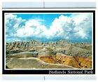 Badlands National Park South Dakota Yellow Mounds Landscape Chrome Postcard Unp