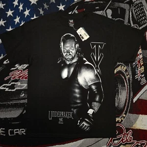 2007 WWE Wrestling Undertaker Big Print T Shirt NWT - Picture 1 of 4