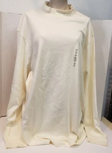Roundtree Yorke Long Sleeve Mens Shirt High Collar Pullover Mock Neck NWT 3XT - Picture 1 of 6