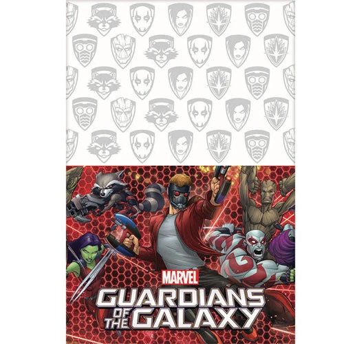 GUARDIANS OF THE GALAXY Cartoon PLASTIC TABLE COVER ~ Birthday Party Supplies - Image 1 of 1