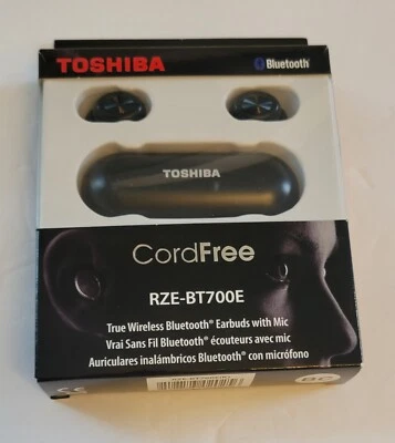 Auriculares inalámbricos Bluetooth Toshiba CordFree RZE-BT700E - NUEVOS Foto 1 de 2