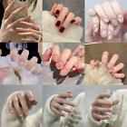 Fake Nail Patches Nail Stickers Assorted of Styles Avaliable Version>`~ L5U7