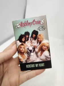 Motley Crue Kickstart My Heart Cassette Tape Single 1989 - Picture 1 of 8