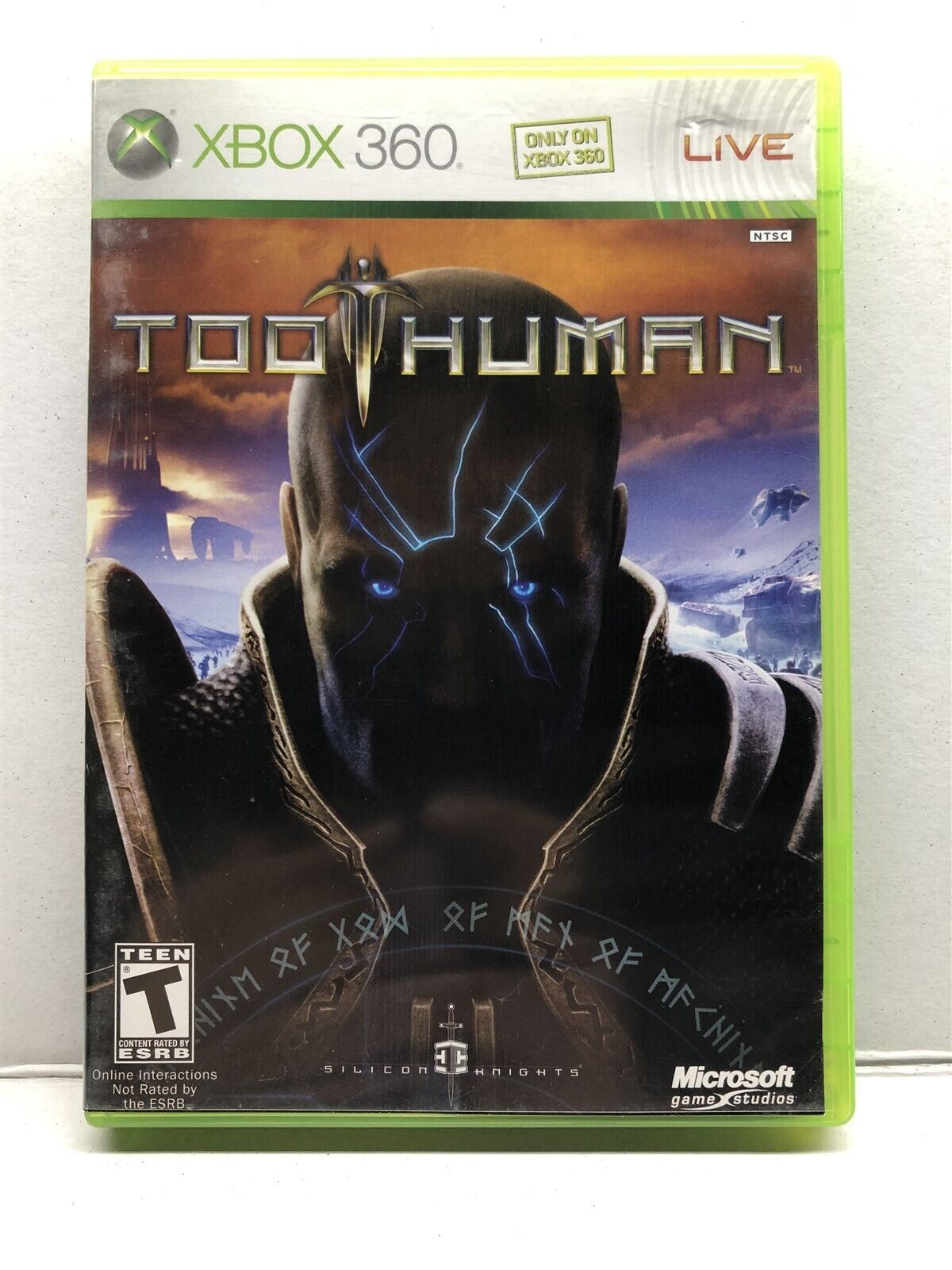 Too Human (Microsoft Xbox 360, 2008) Complete Tested Working - Free Ship