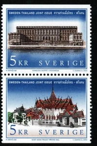 Sweden 2002 Royal castles. Joint issue with Thailand. Engraver Slania. MNH - Picture 1 of 1