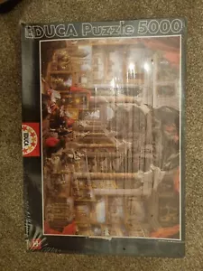 Educa View of Modern Rome 5000 Pieces Puzzle NEW Sealed! Box Damaged! - Picture 1 of 12