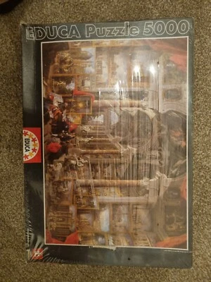Educa View of Modern Rome 5000 Pieces Puzzle NEW Sealed! Box Damaged! - Image 1 of 4