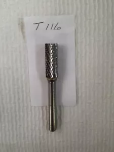 NEU FALCON/SGS 1/4 ZOLL SCHAFT HARTMETALL GRAT. SB-3. LANGER DOPPELSCHNITT ENDSCHNITT (T116) - Bild 1 von 3