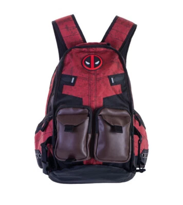 Mochila Cosplay Marvel Comics Deadpool Mochila Bolsa de Viaje Bolso para Laptop Regalo Foto 1 de 4