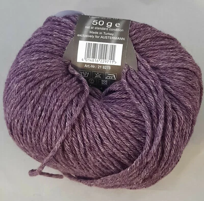 (119 €/kg): Austermann 50 g WHISPER, Fb. 018  #4752 - Bild 1 von 2