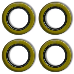 Four (4) Mobile Home Trailer Axle Grease Seal  2.125" Trailer Hub Grease Seals - Picture 1 of 7