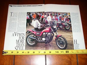 1983 Honda Ascot VT500 - ORIGINALARTIKEL - Bild 1 von 3