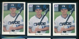 lot (3) 1996 Best #18 Rusty Kilgo Memphis Chicks (BM12) SWSW6