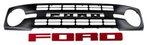 NEW OEM 2023-2024 Ford Bronco Heritage Edition Front Grille W/ Red FORD Letters - Picture 1 of 4