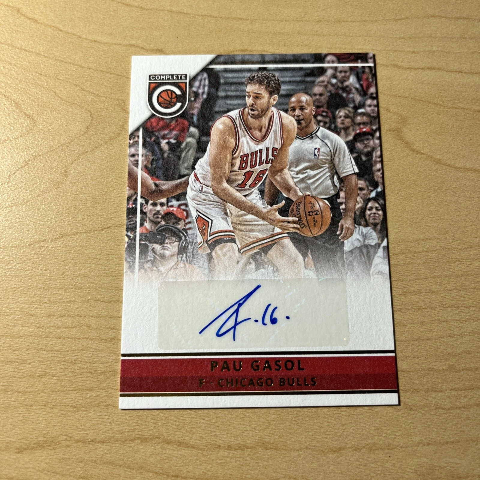 2015-16 Panini Complete PGS Pau Gasol Autograph